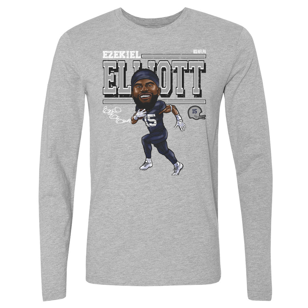 Ezekiel Elliott Men's Long Sleeve T-Shirt | 500 LEVEL