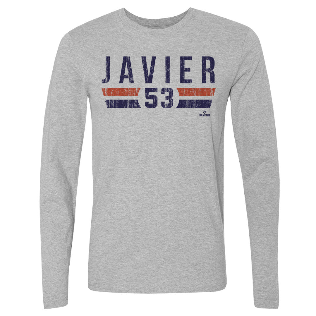 Cristian Javier Men's Long Sleeve T-Shirt | 500 LEVEL