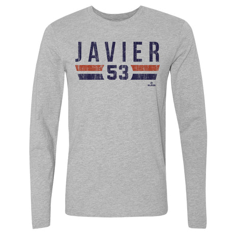 Cristian Javier Men's Long Sleeve T-Shirt | 500 LEVEL