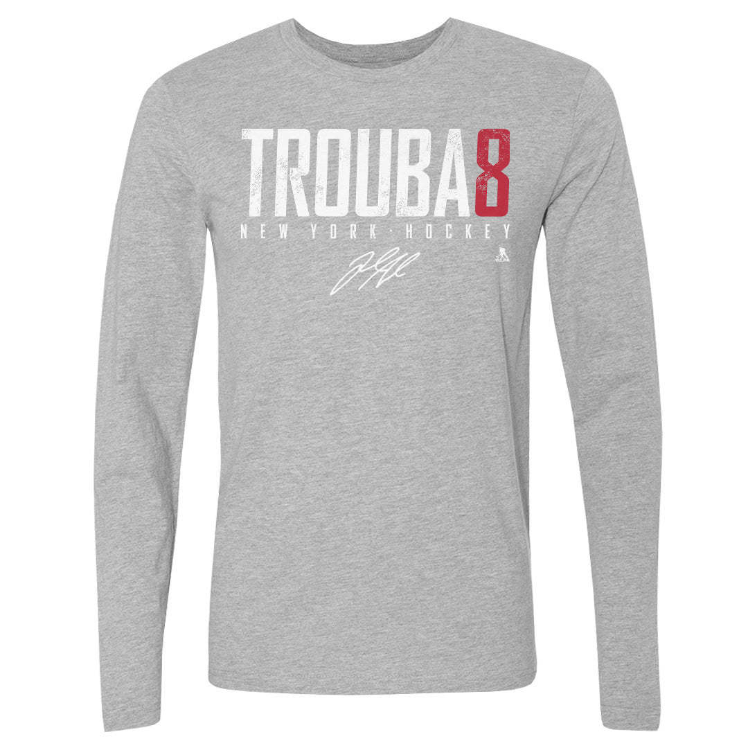 Jacob Trouba Men&#39;s Long Sleeve T-Shirt | 500 LEVEL