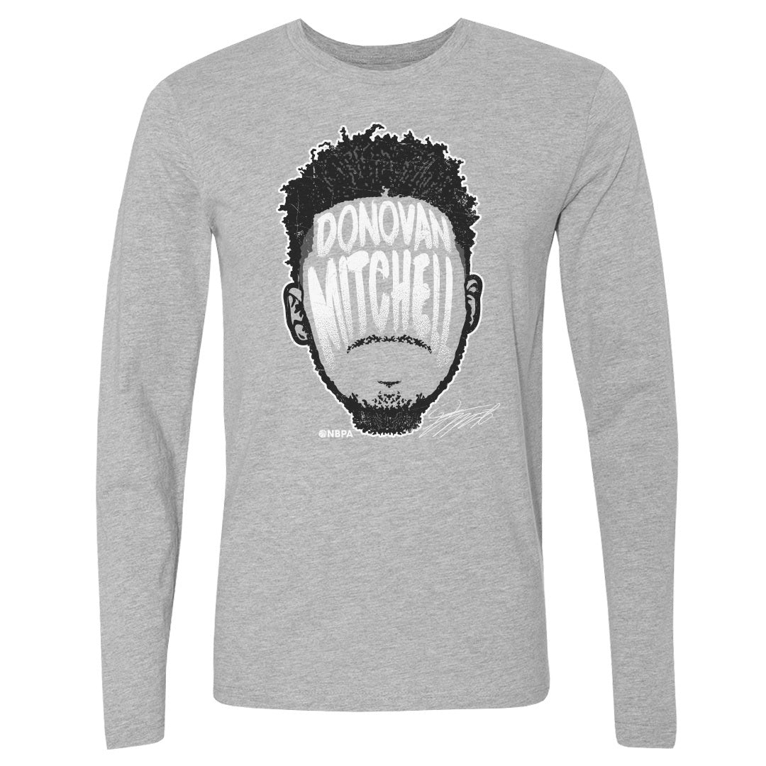 Donovan Mitchell Men's Long Sleeve T-Shirt | 500 LEVEL