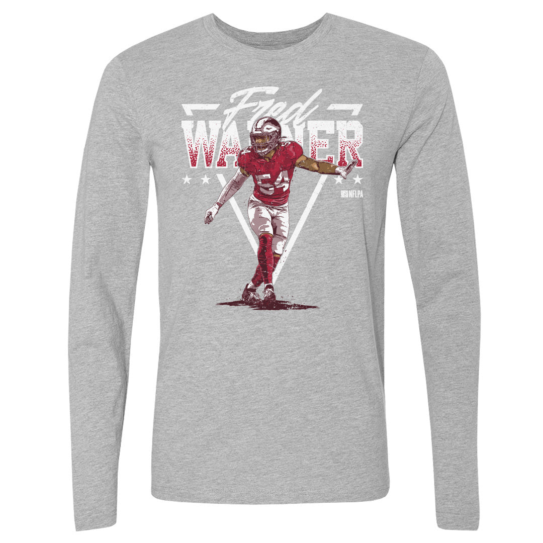 Fred Warner Men's Long Sleeve T-Shirt | 500 LEVEL