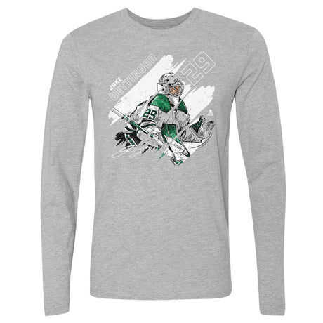 Jake Oettinger Men's Long Sleeve T-Shirt | 500 LEVEL