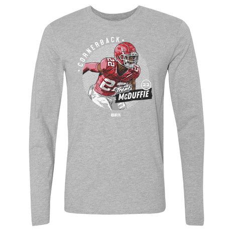 Trent McDuffie Men's Long Sleeve T-Shirt | 500 LEVEL