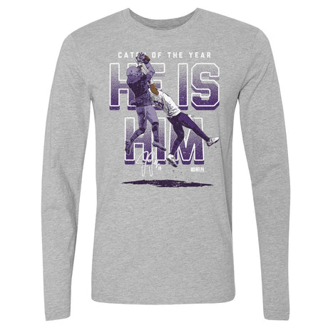 Justin Jefferson Men's Long Sleeve T-Shirt | 500 LEVEL