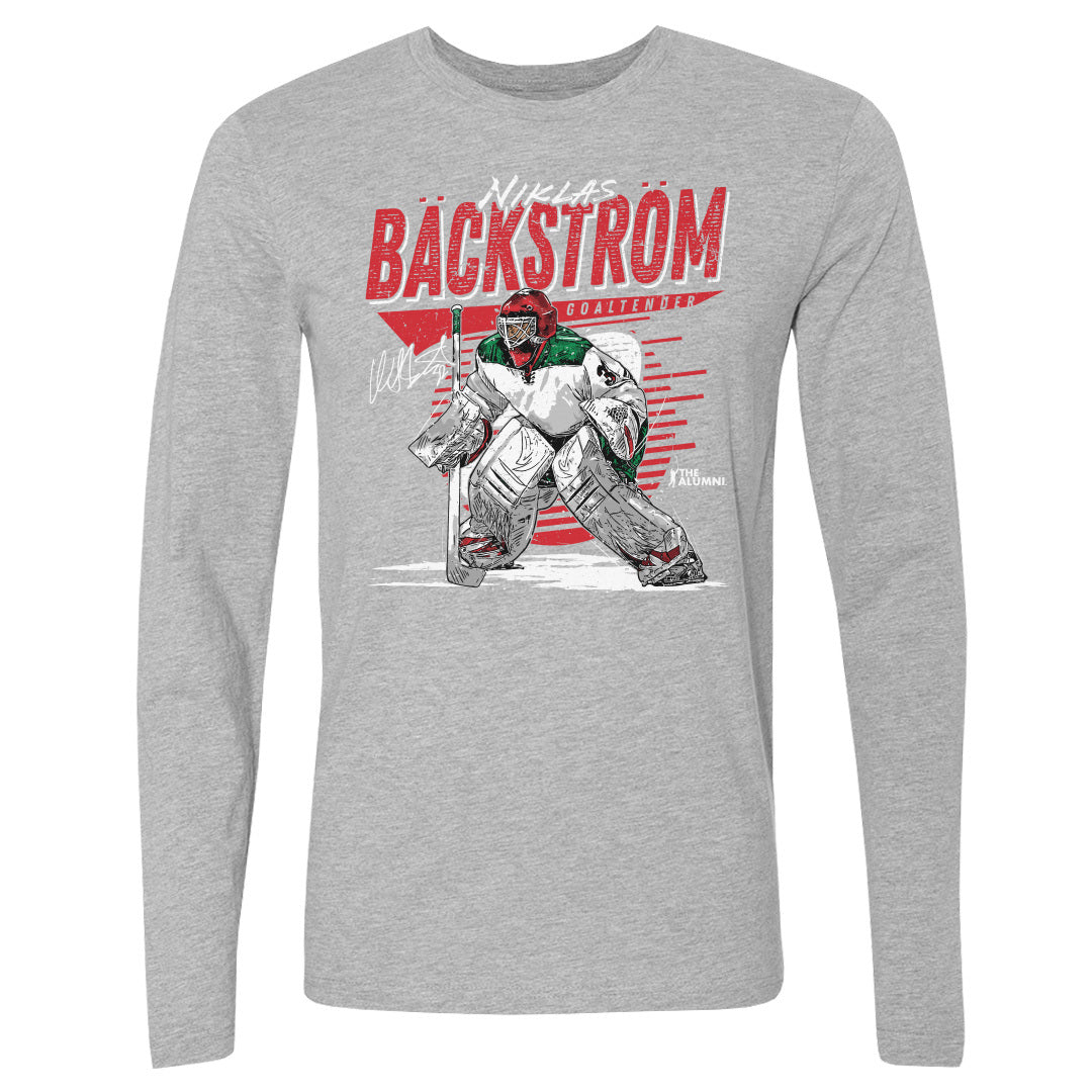 Niklas Backstrom Men&#39;s Long Sleeve T-Shirt | 500 LEVEL