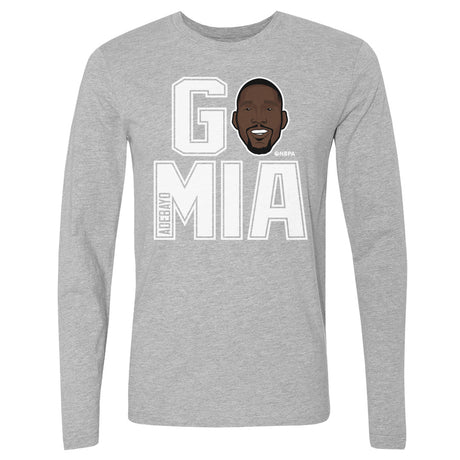 Bam Adebayo Men's Long Sleeve T-Shirt | 500 LEVEL