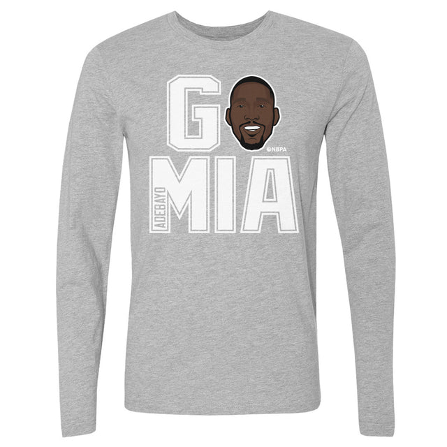 Bam Adebayo Men's Long Sleeve T-Shirt | 500 LEVEL