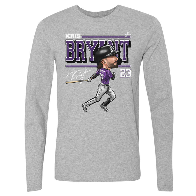 Kris Bryant Men's Long Sleeve T-Shirt | 500 LEVEL