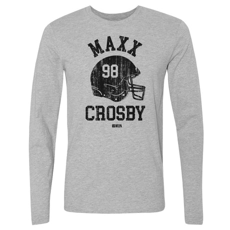 Maxx Crosby Men's Long Sleeve T-Shirt | 500 LEVEL
