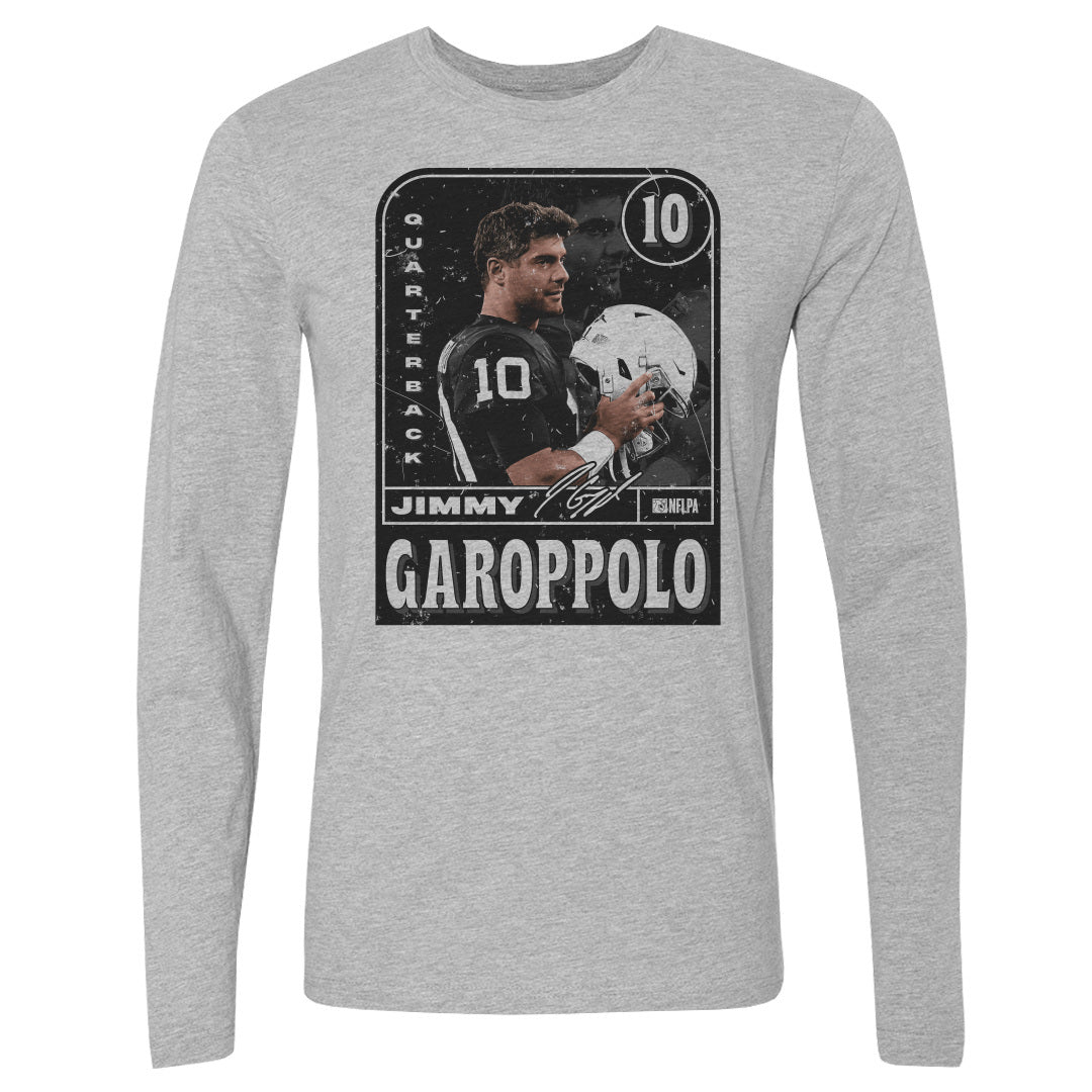 Jimmy Garoppolo Men&#39;s Long Sleeve T-Shirt | 500 LEVEL