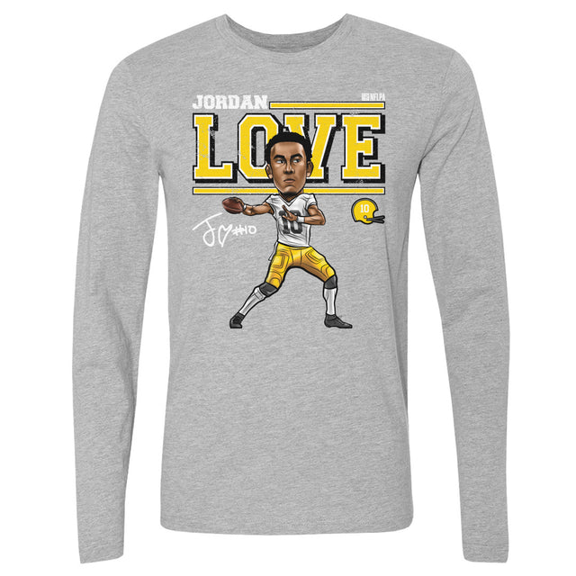 Jordan Love Men's Long Sleeve T-Shirt | 500 LEVEL