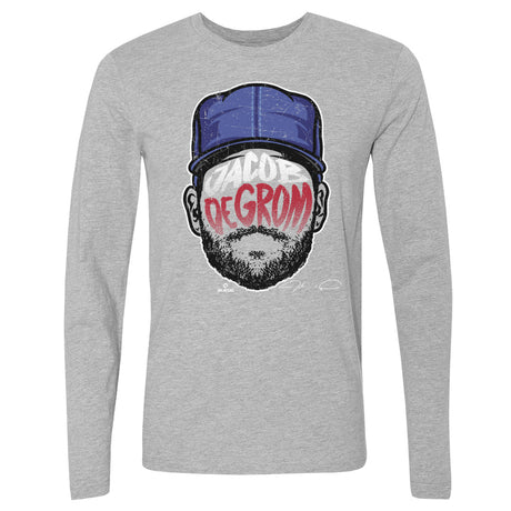 Jacob deGrom Men's Long Sleeve T-Shirt | 500 LEVEL