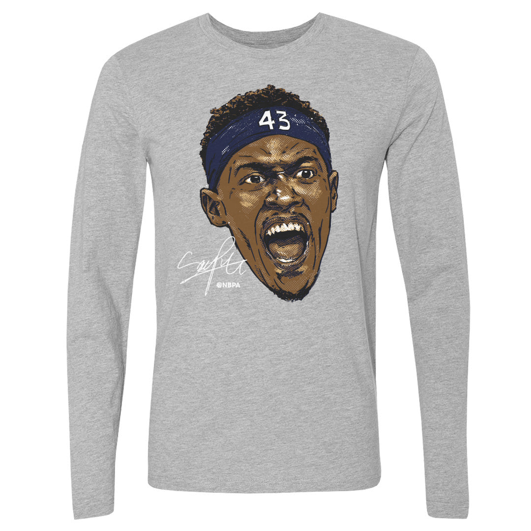Pascal Siakam Men's Long Sleeve T-Shirt | 500 LEVEL
