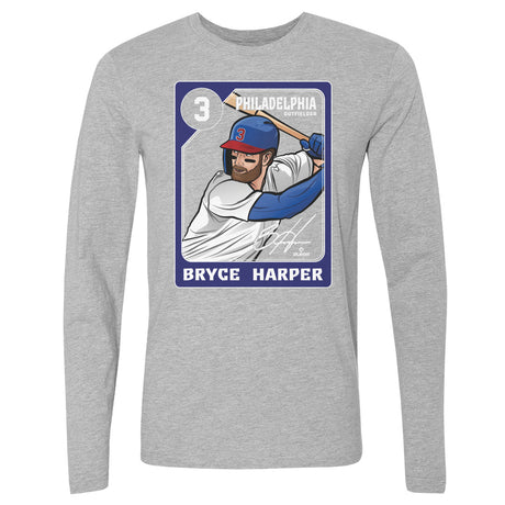 Bryce Harper Men's Long Sleeve T-Shirt | 500 LEVEL