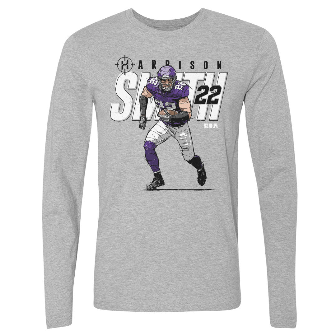 Harrison Smith Men's Long Sleeve T-Shirt | 500 LEVEL
