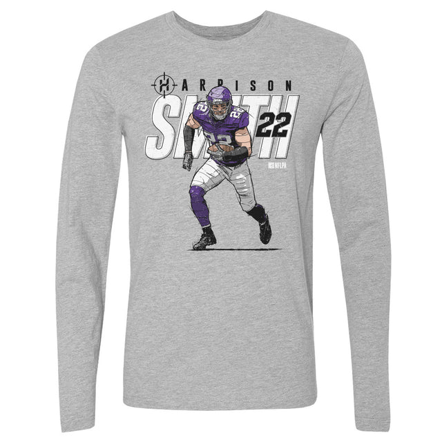 Harrison Smith Men's Long Sleeve T-Shirt | 500 LEVEL