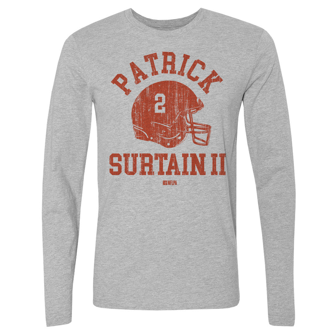Patrick Surtain II Men's Long Sleeve T-Shirt | 500 LEVEL