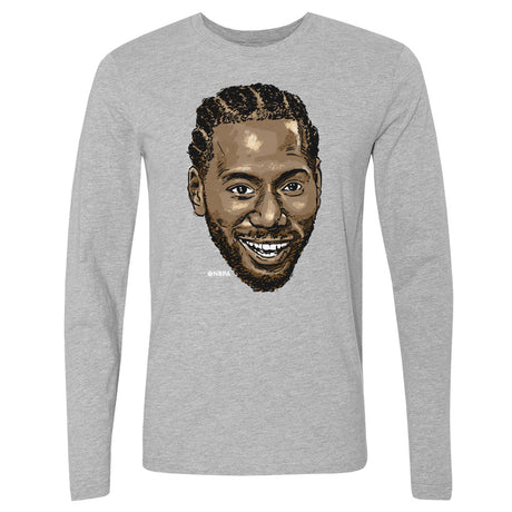 Kawhi Leonard Men's Long Sleeve T-Shirt | 500 LEVEL