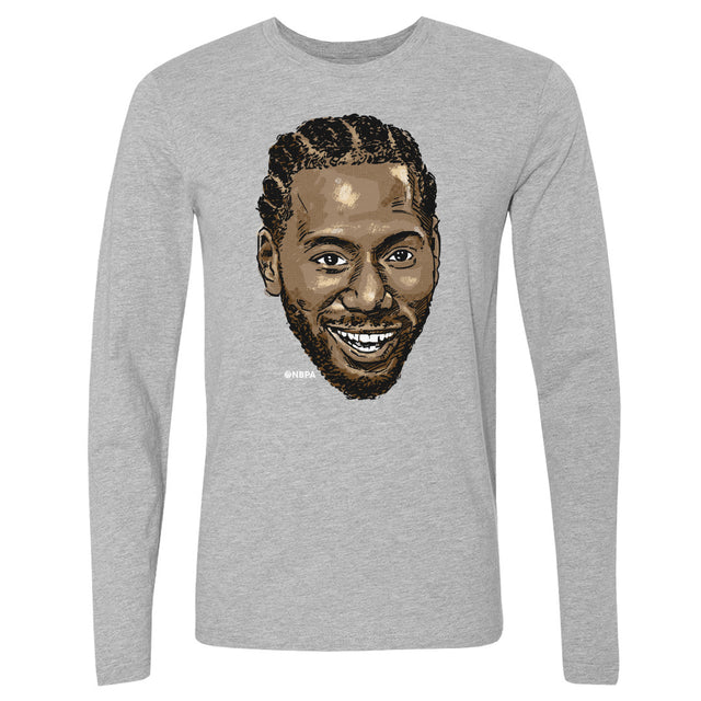 Kawhi Leonard Men's Long Sleeve T-Shirt | 500 LEVEL