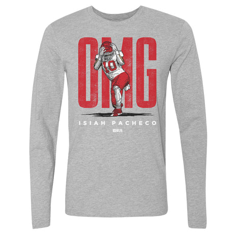 Isiah Pacheco Men's Long Sleeve T-Shirt | 500 LEVEL