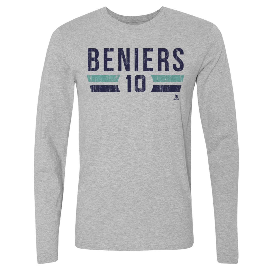 Matty Beniers Men's Long Sleeve T-Shirt | 500 LEVEL