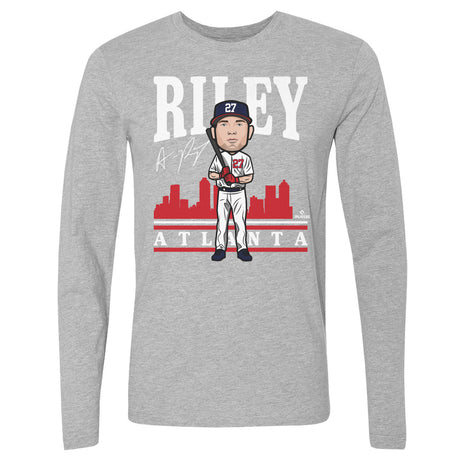 Austin Riley Men's Long Sleeve T-Shirt | 500 LEVEL