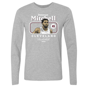 Donovan Mitchell Men's Long Sleeve T-Shirt | 500 LEVEL
