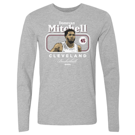 Donovan Mitchell Men's Long Sleeve T-Shirt | 500 LEVEL