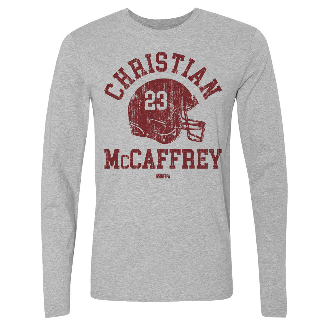Christian McCaffrey Men's Long Sleeve T-Shirt | 500 LEVEL