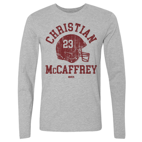 Christian McCaffrey Men's Long Sleeve T-Shirt | 500 LEVEL