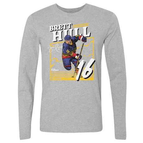 Brett Hull Men's Long Sleeve T-Shirt | 500 LEVEL