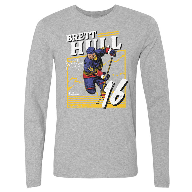 Brett Hull Men's Long Sleeve T-Shirt | 500 LEVEL