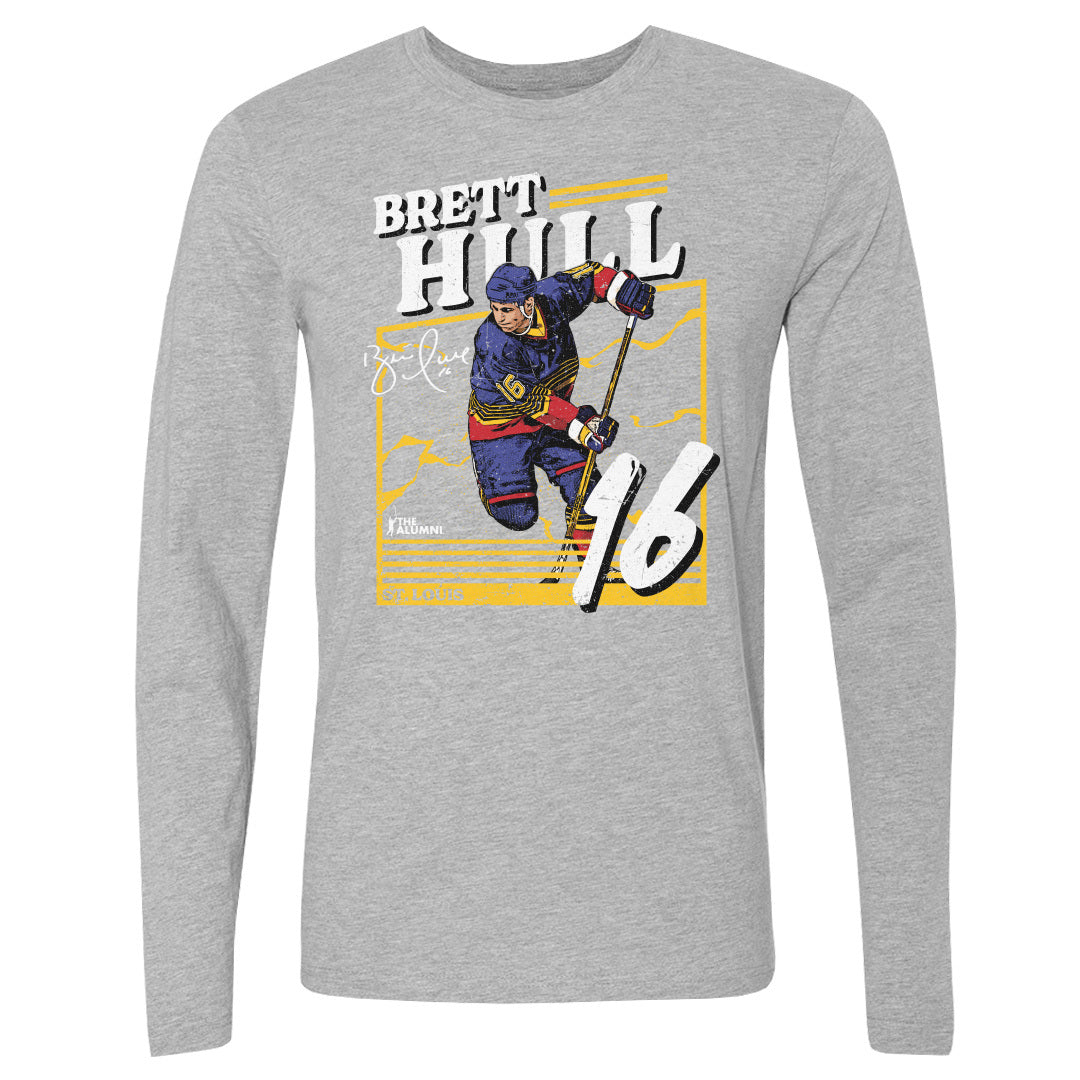 Brett Hull Men&#39;s Long Sleeve T-Shirt | 500 LEVEL