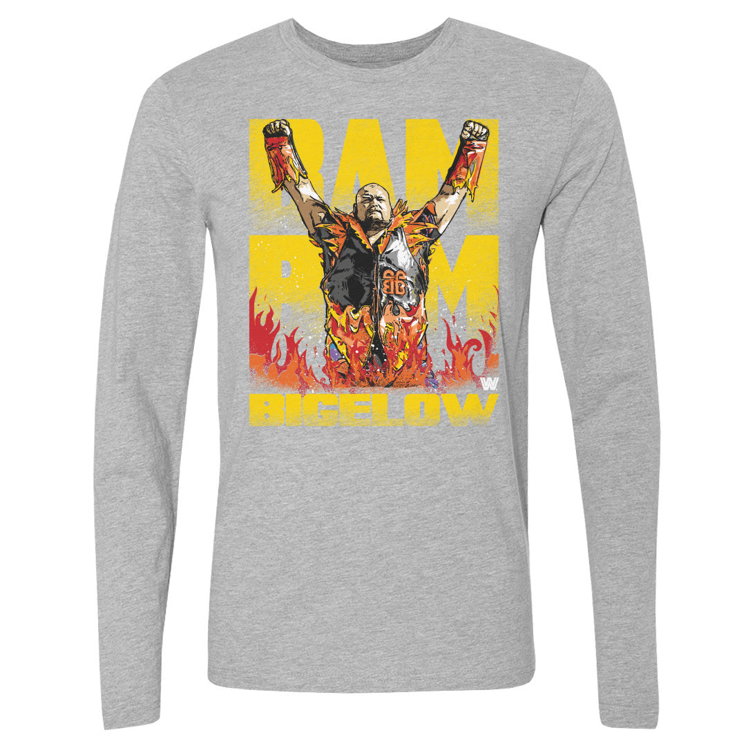 Bam Bam Bigelow Men's Long Sleeve T-Shirt | 500 LEVEL