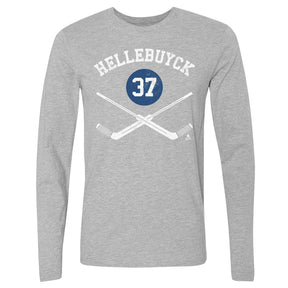 Connor Hellebuyck Men's Long Sleeve T-Shirt | 500 LEVEL