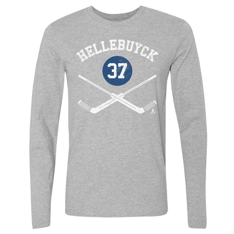 Connor Hellebuyck Men's Long Sleeve T-Shirt | 500 LEVEL