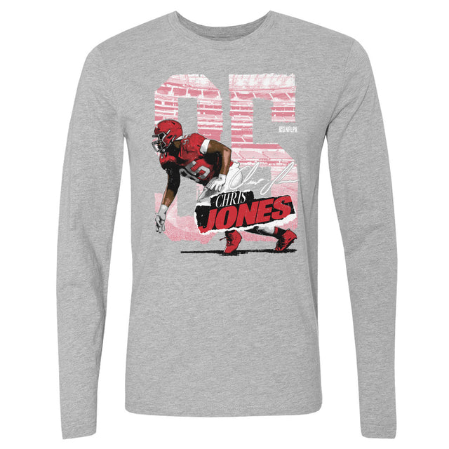 Chris Jones Men's Long Sleeve T-Shirt | 500 LEVEL