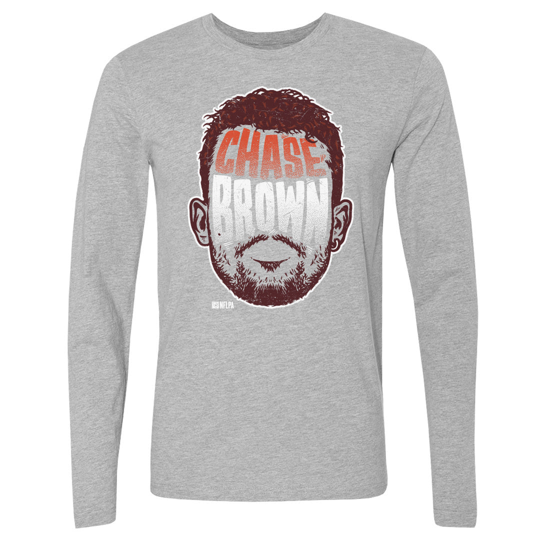 Chase Brown Men's Long Sleeve T-Shirt | 500 LEVEL