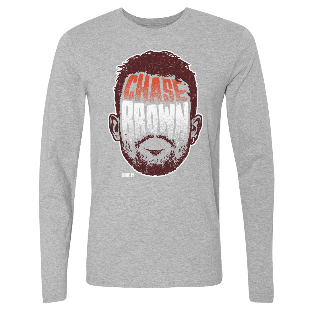 Chase Brown Men&#39;s Long Sleeve T-Shirt | 500 LEVEL