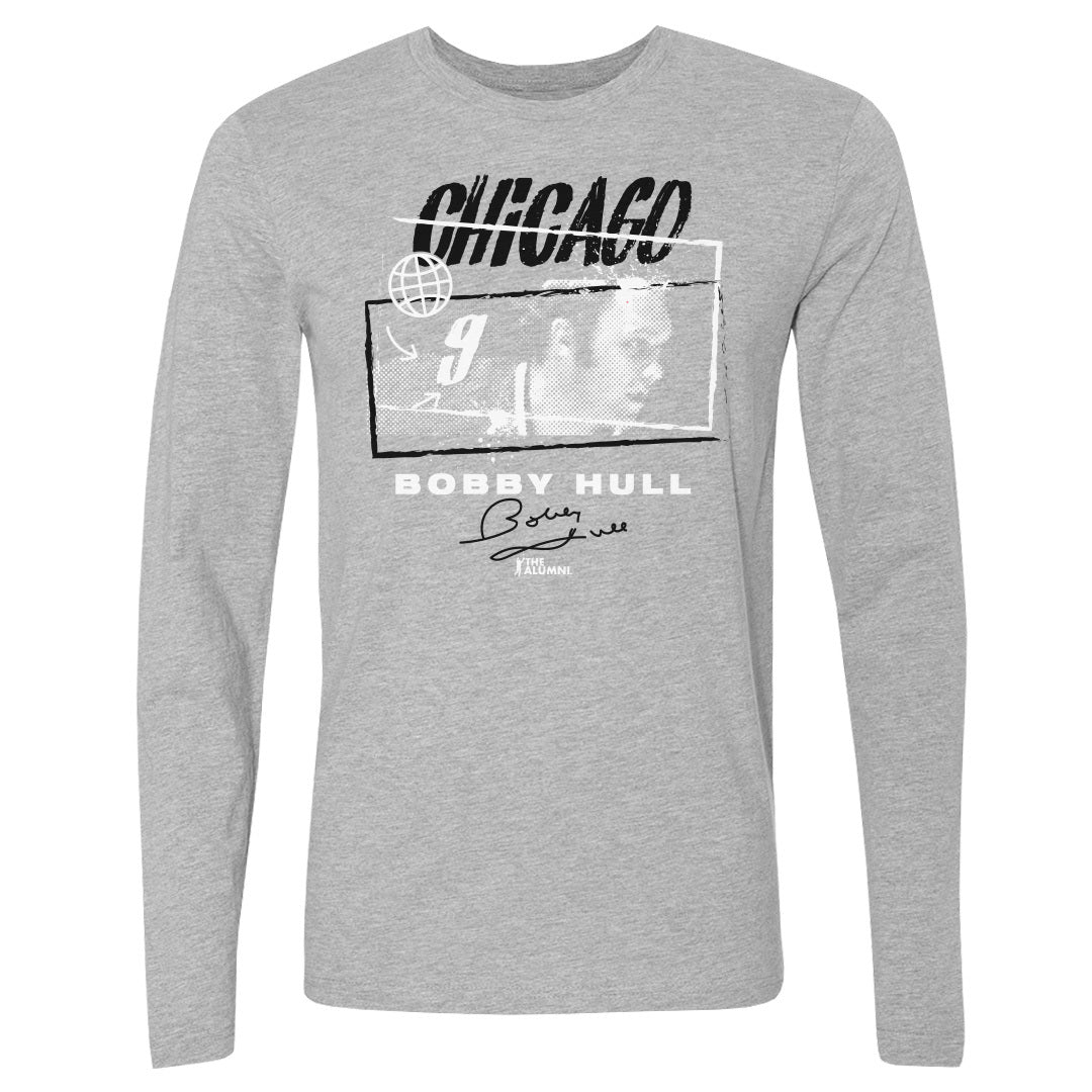 Bobby Hull Men's Long Sleeve T-Shirt | 500 LEVEL