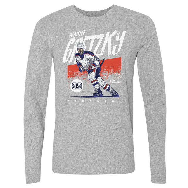 Wayne Gretzky Men's Long Sleeve T-Shirt | 500 LEVEL