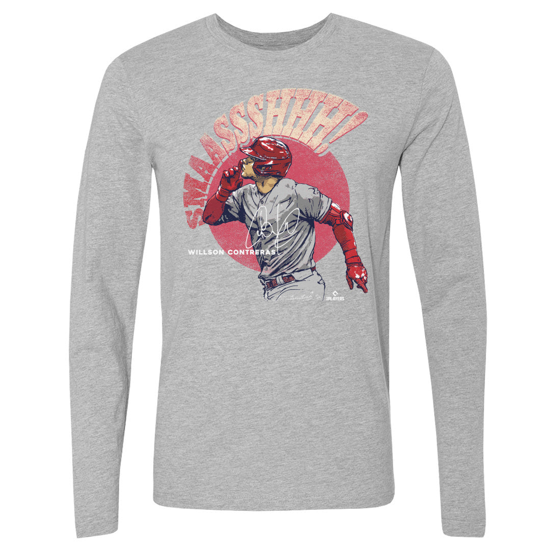 Willson Contreras Men's Long Sleeve T-Shirt | 500 LEVEL