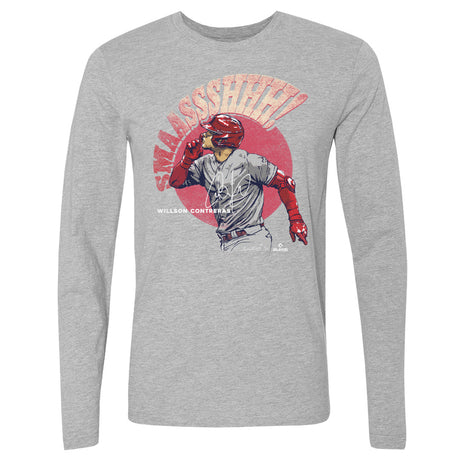 Willson Contreras Men's Long Sleeve T-Shirt | 500 LEVEL