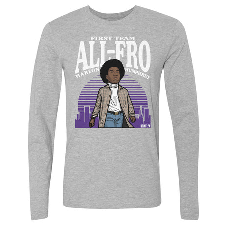 Marlon Humphrey Men's Long Sleeve T-Shirt | 500 LEVEL