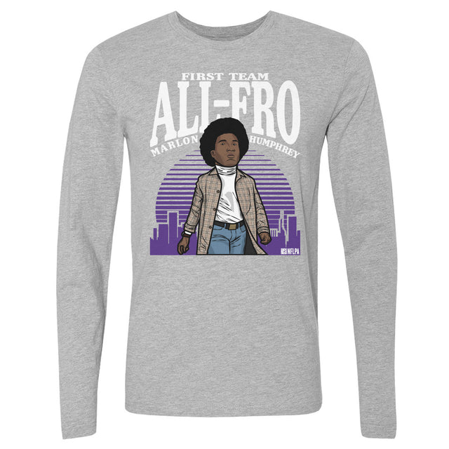 Marlon Humphrey Men's Long Sleeve T-Shirt | 500 LEVEL