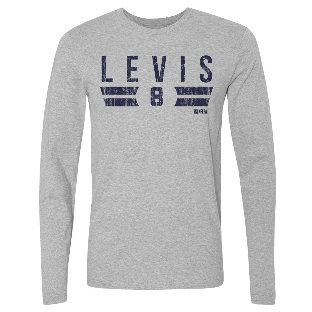 Will Levis Men&#39;s Long Sleeve T-Shirt | 500 LEVEL