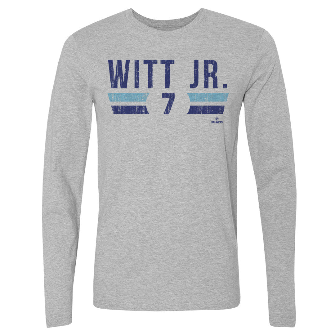 Bobby Witt Jr. Men's Long Sleeve T-Shirt | 500 LEVEL