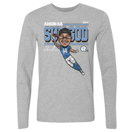 Amon-Ra St. Brown Men's Long Sleeve T-Shirt | 500 LEVEL