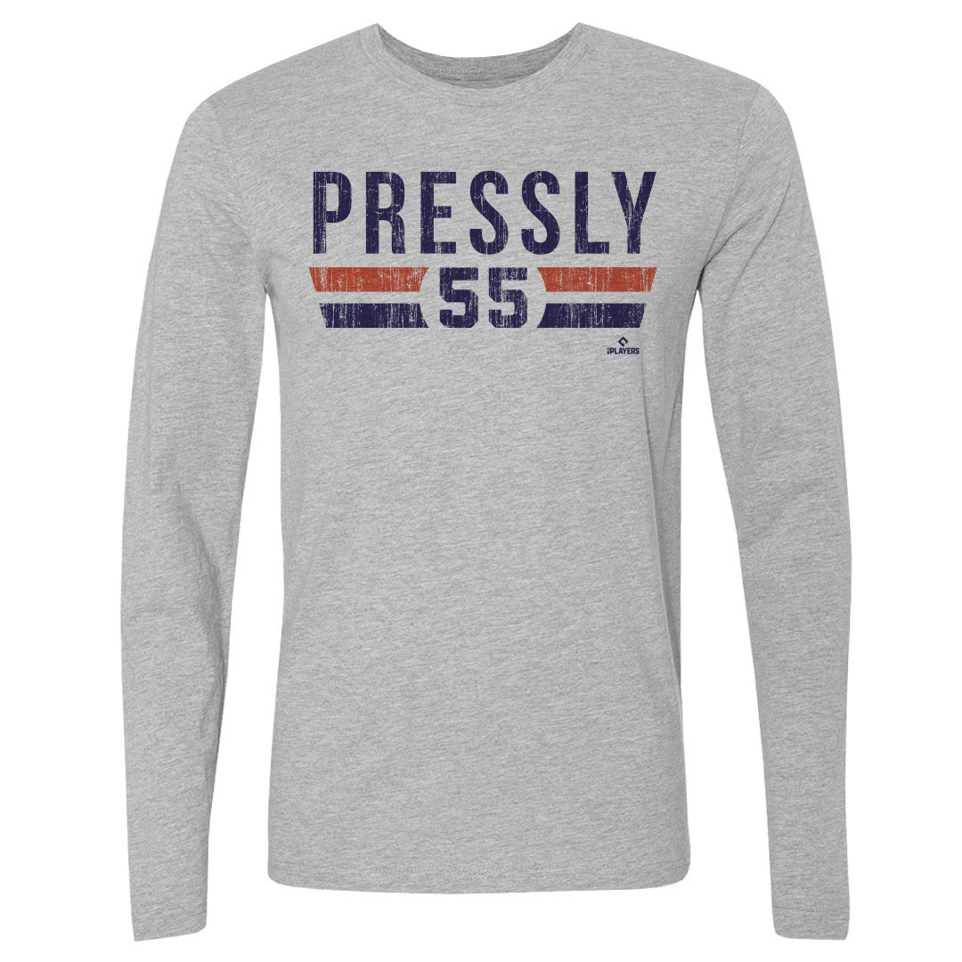 Ryan Pressly Men&#39;s Long Sleeve T-Shirt | 500 LEVEL